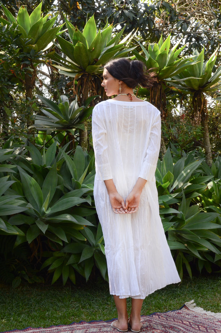 Vestido Sufi Blanche