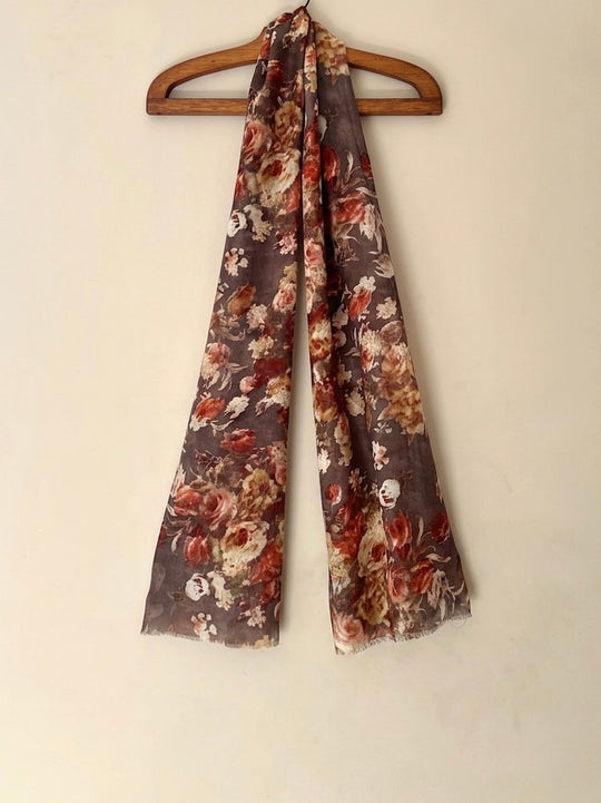 Echarpe Floral Vintage