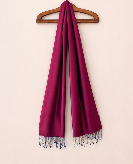 Echarpe Seda Mulberry Bordeaux