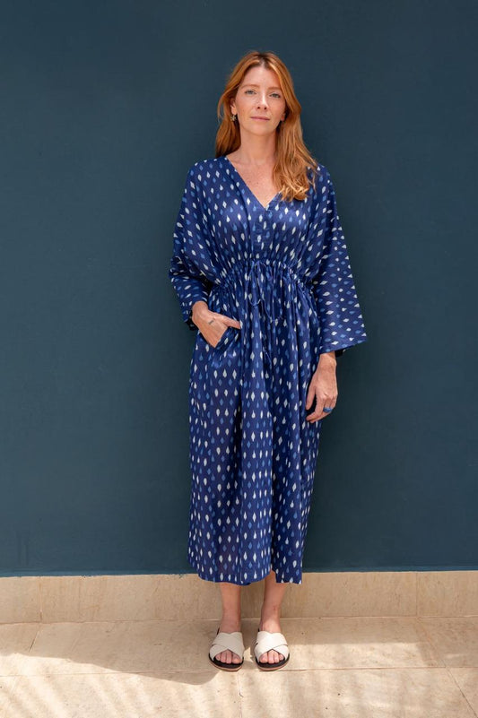 Kaftan Ikat Marinho