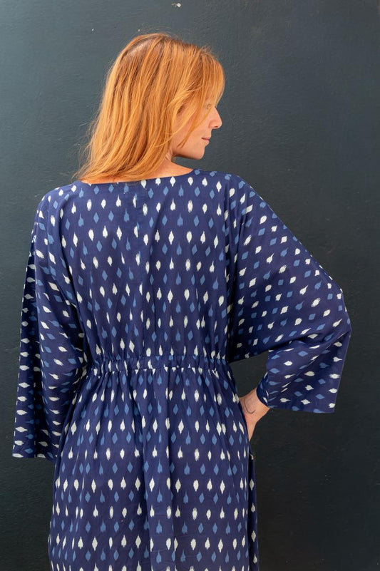 Kaftan Ikat Marinho