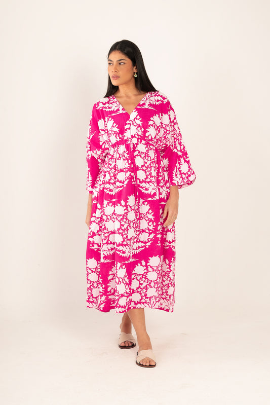 Kaftan Faenza Pink