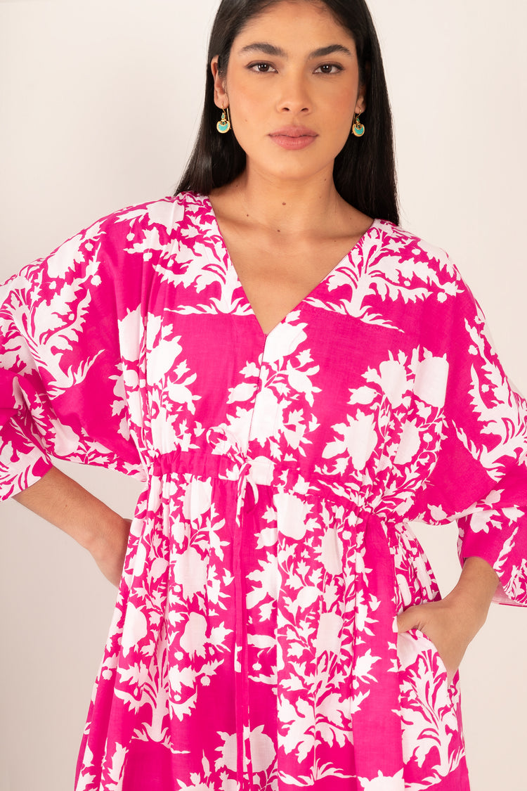 Kaftan Faenza Pink