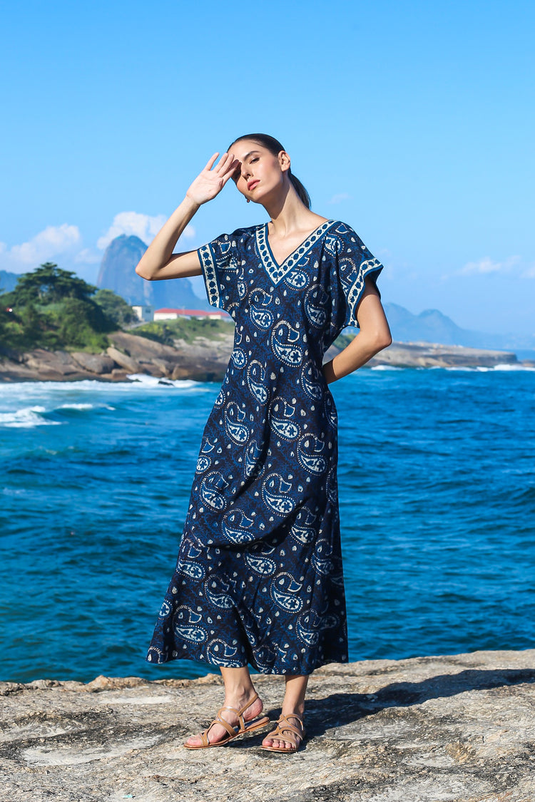 Vestido Vivian Índigo