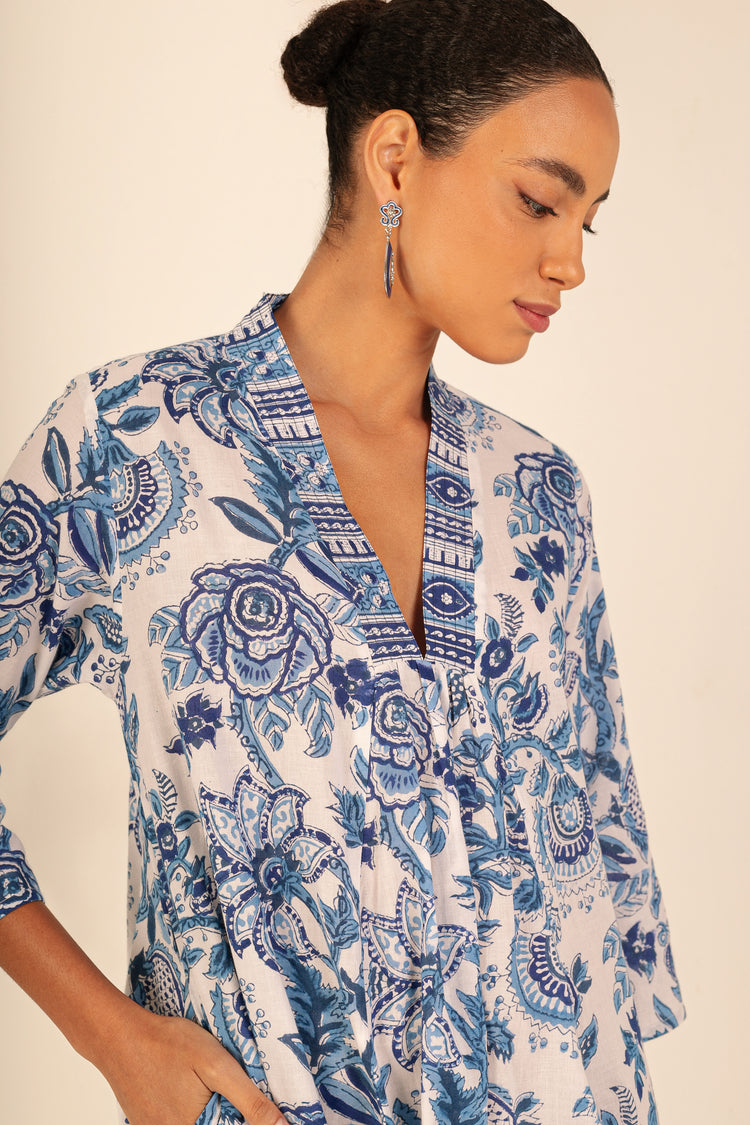 Vestido Amalfi Azul