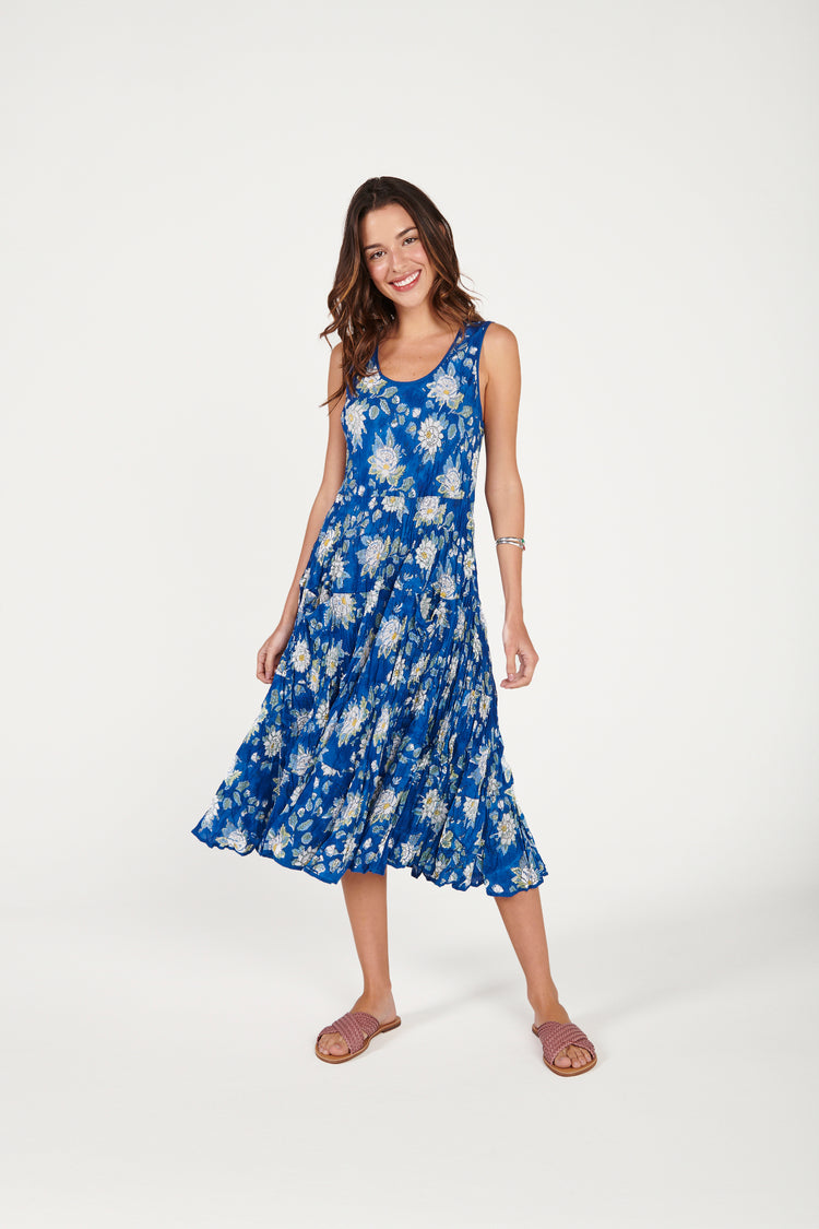 Vestido Girassol Midi Royal