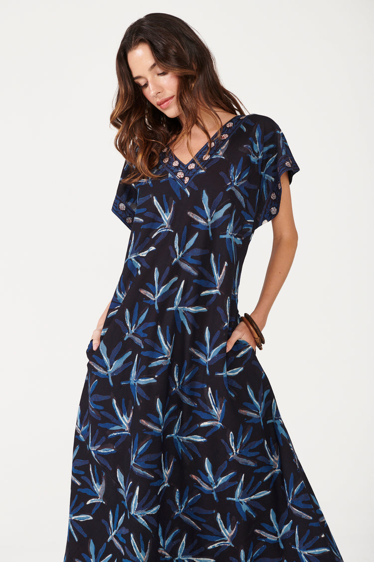 Vestido Vivian Feuilles