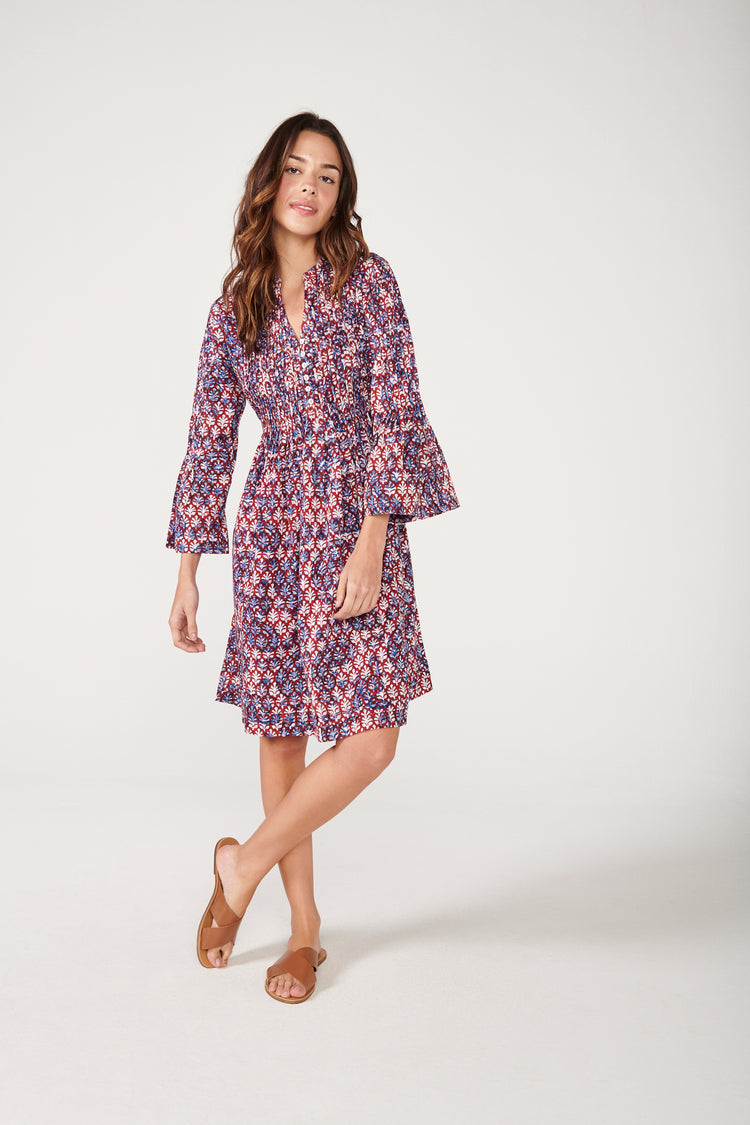 Vestido Paz Navy