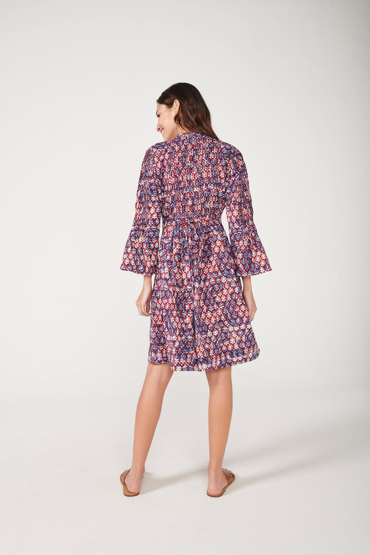 Vestido Paz Navy