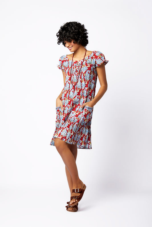 Vestido Luiza Paisley