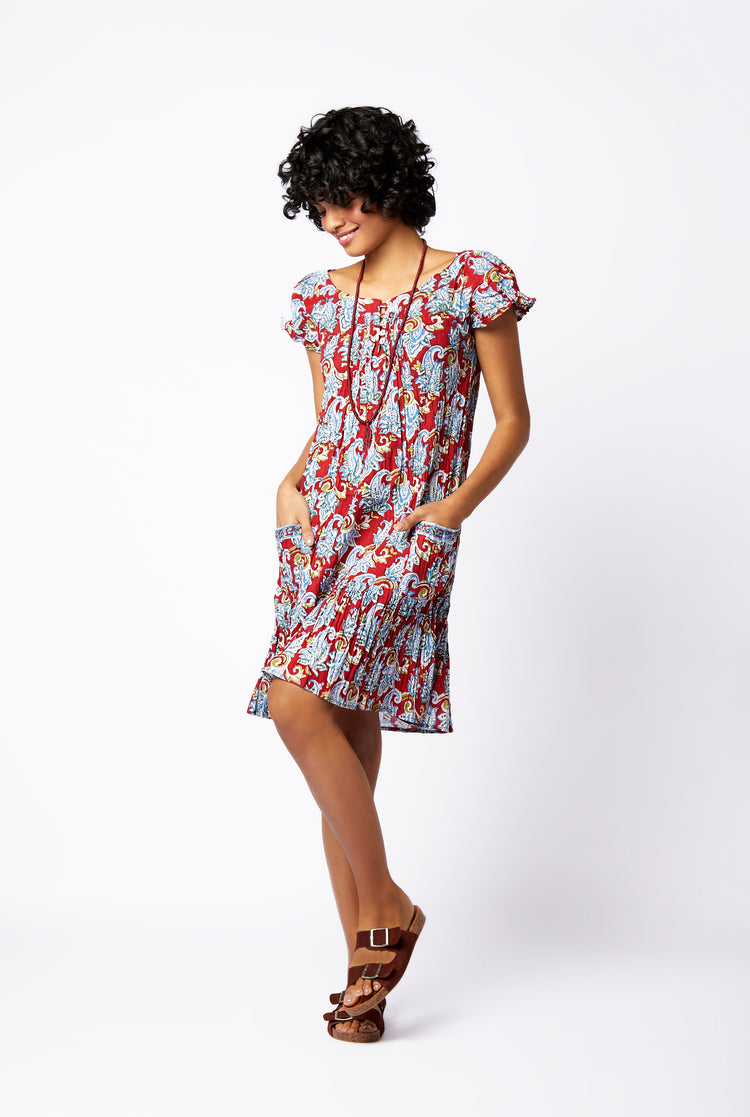 Vestido Luiza Paisley