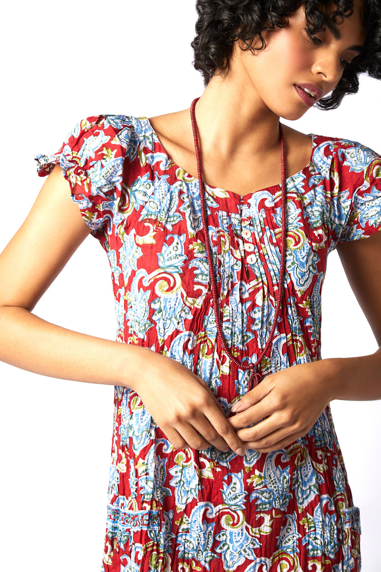 Vestido Luiza Paisley