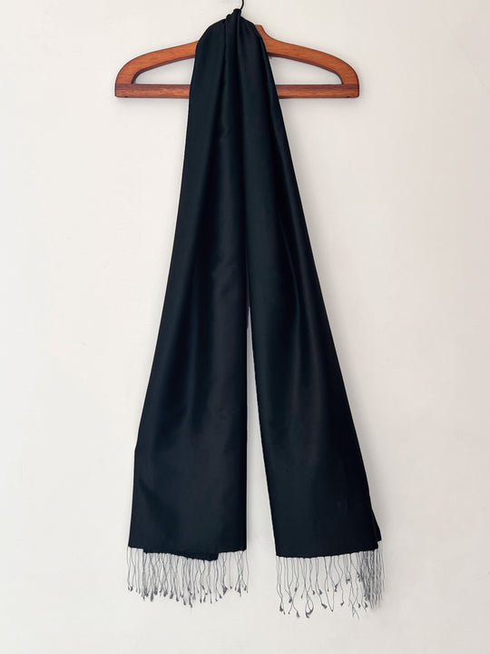 Lenço Seda Noir