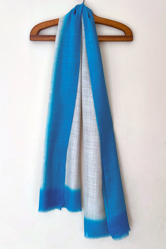 Lenço Tie Dye Turquesa
