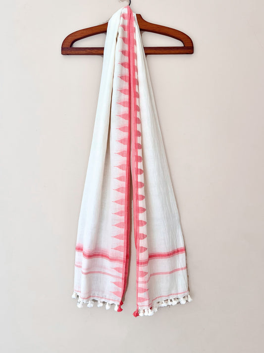 Lenço Maxi Algodão Apricot