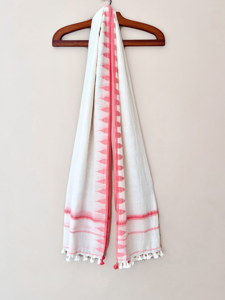 Lenço Maxi Algodão Apricot