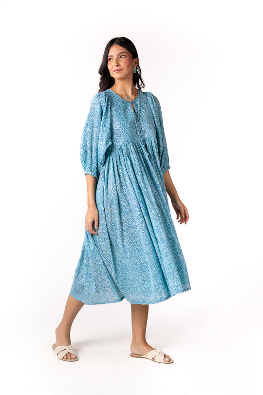 Vestido Cecília Celeste