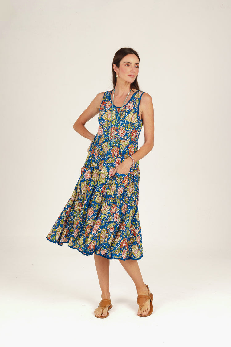 Vestido Girassol Midi Thai