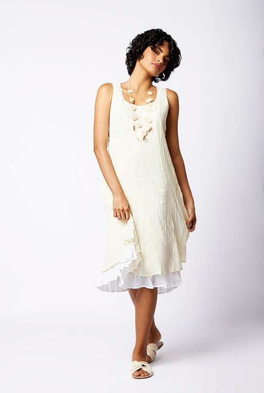 Vestido Inês Marfim