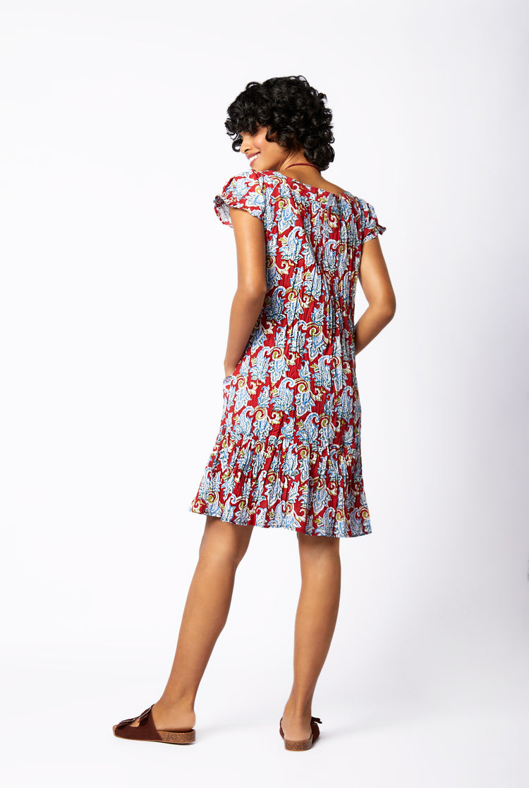 Vestido Luiza Paisley