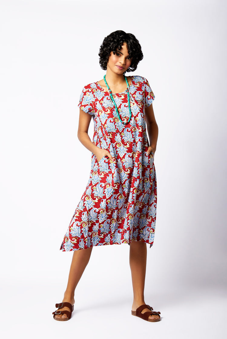 Vestido Maya Paisley
